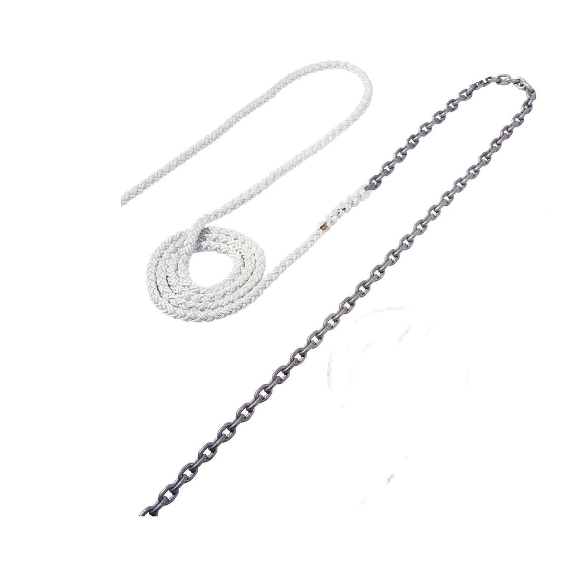 Maxwell ankruliin: 10 m kuumtsingitud ketti 10 mm + 100 m 8-punutisega köit 16 mm – SP2649