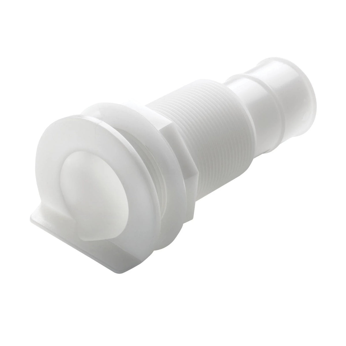 Vetus kereläbiviik L-äärikuga, Delrin, voolikule Ø 16 mm (5/8") – THRH16L