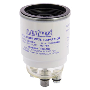 Vetus kütusefiltri element 10 µm, kuni 190 l/h, sinine