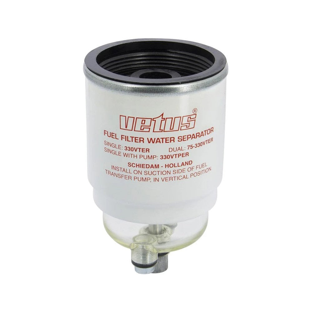 Vetus asendus-kütusefiltri element CE/ABYC, 30 mikronit, max 190 l/h – punane – VT33ER