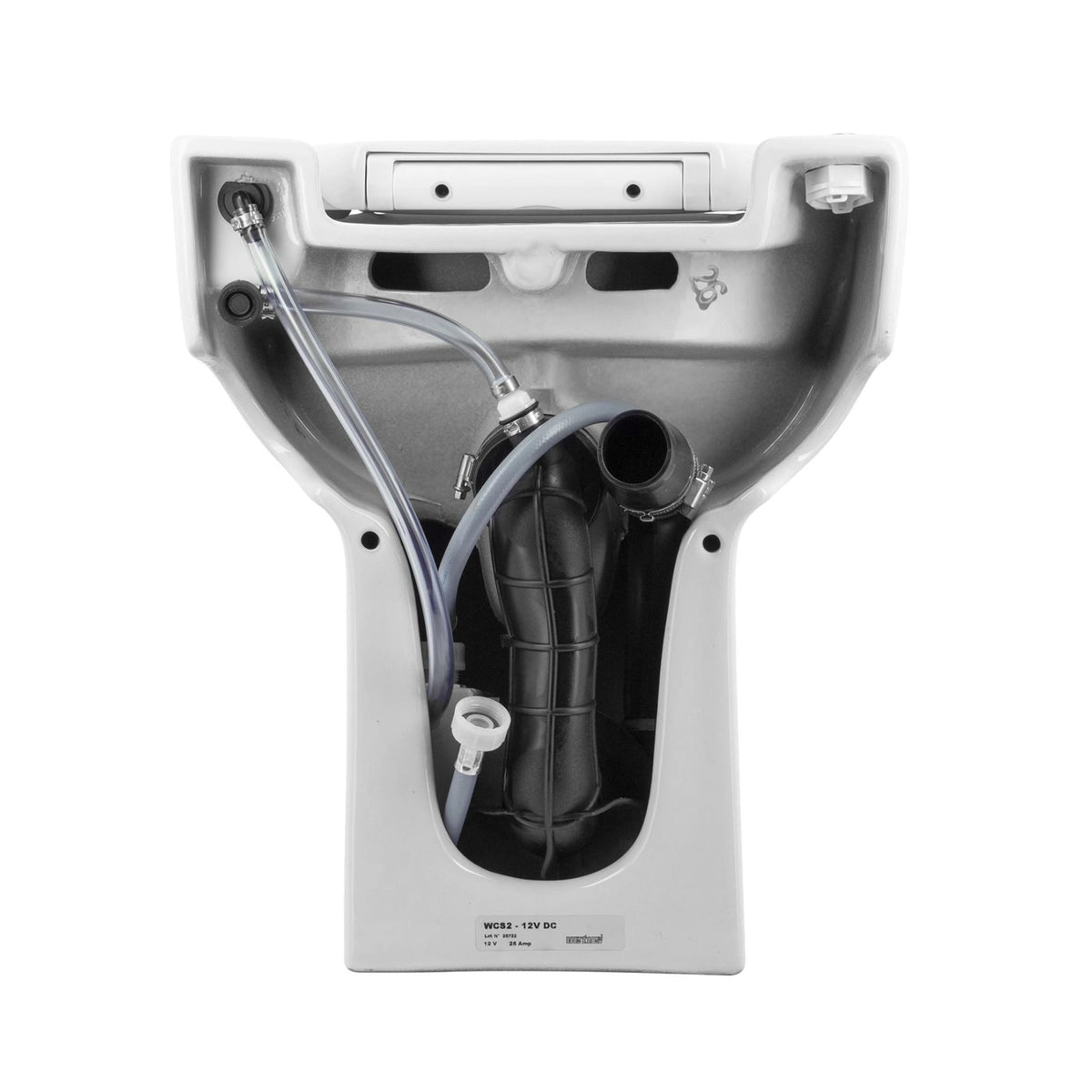 Vetus tualett WCS2, 230 V 50 Hz, nupuga – WC220S