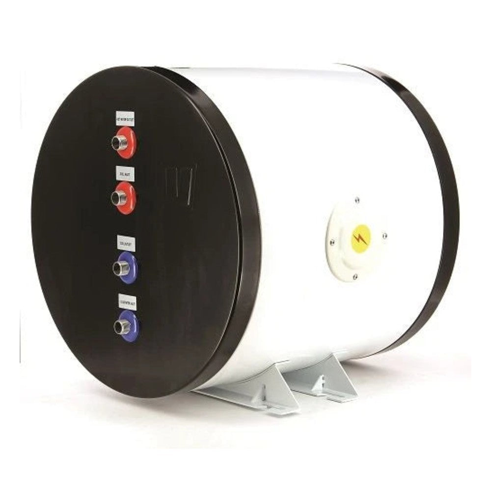 Vetus boiler kahe soojusvahetiga, 25 l, koos paigalduskomplekti ja 230 V/1500 W kütteelemendiga – WHT025