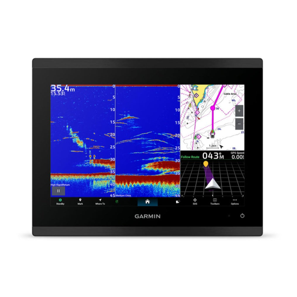 Garmin GPSMAP 9010xsv – 10" premium-kaardiplotter kajaloodiga