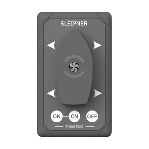 Sleipner vööri- ja ahtritõukuri juhtpaneel "dual boat switch", hall