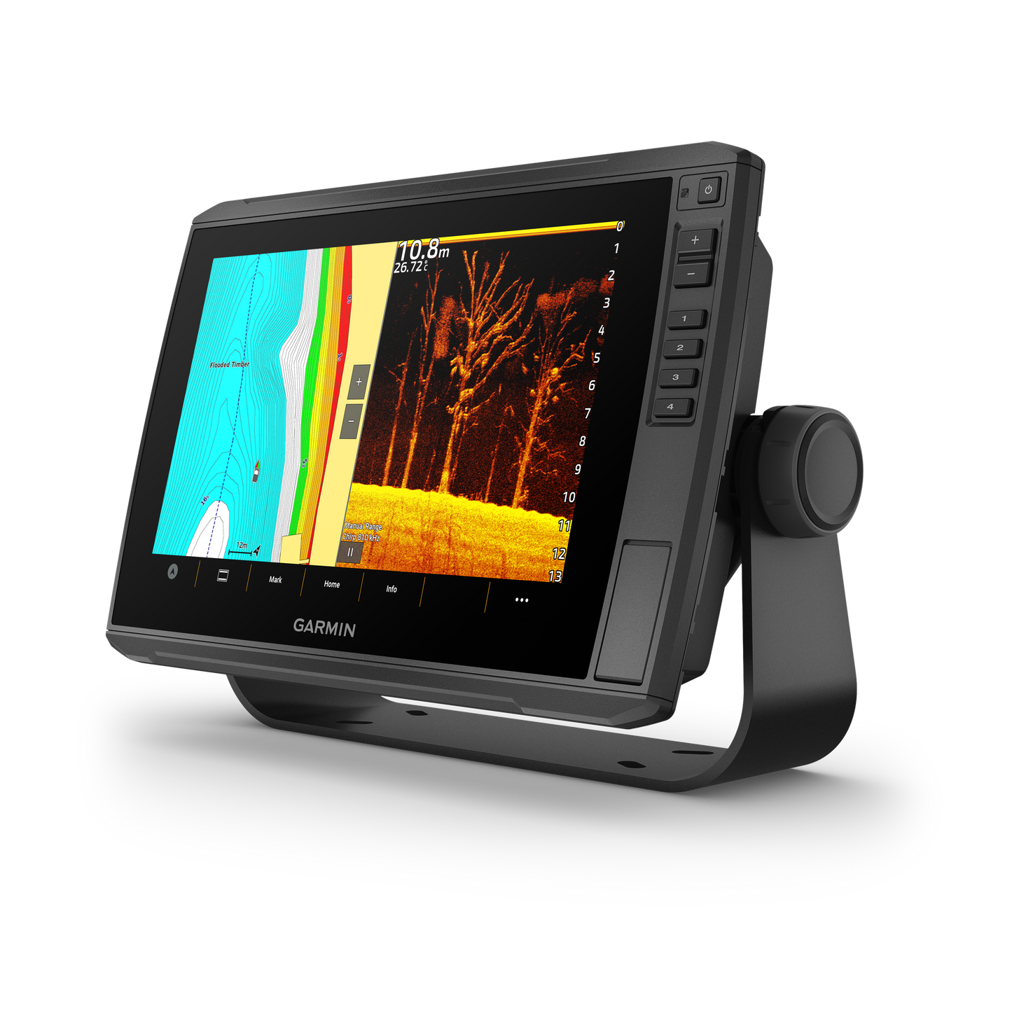 ECHOMAP™ Ultra 2 10" kaardiplotter-kajalood, 102sv koos GT56UHD-TM sonariga