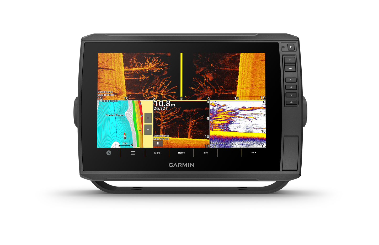 ECHOMAP™ Ultra 2 12" kaardiplotter-kajalood, 122sv ilma andurita