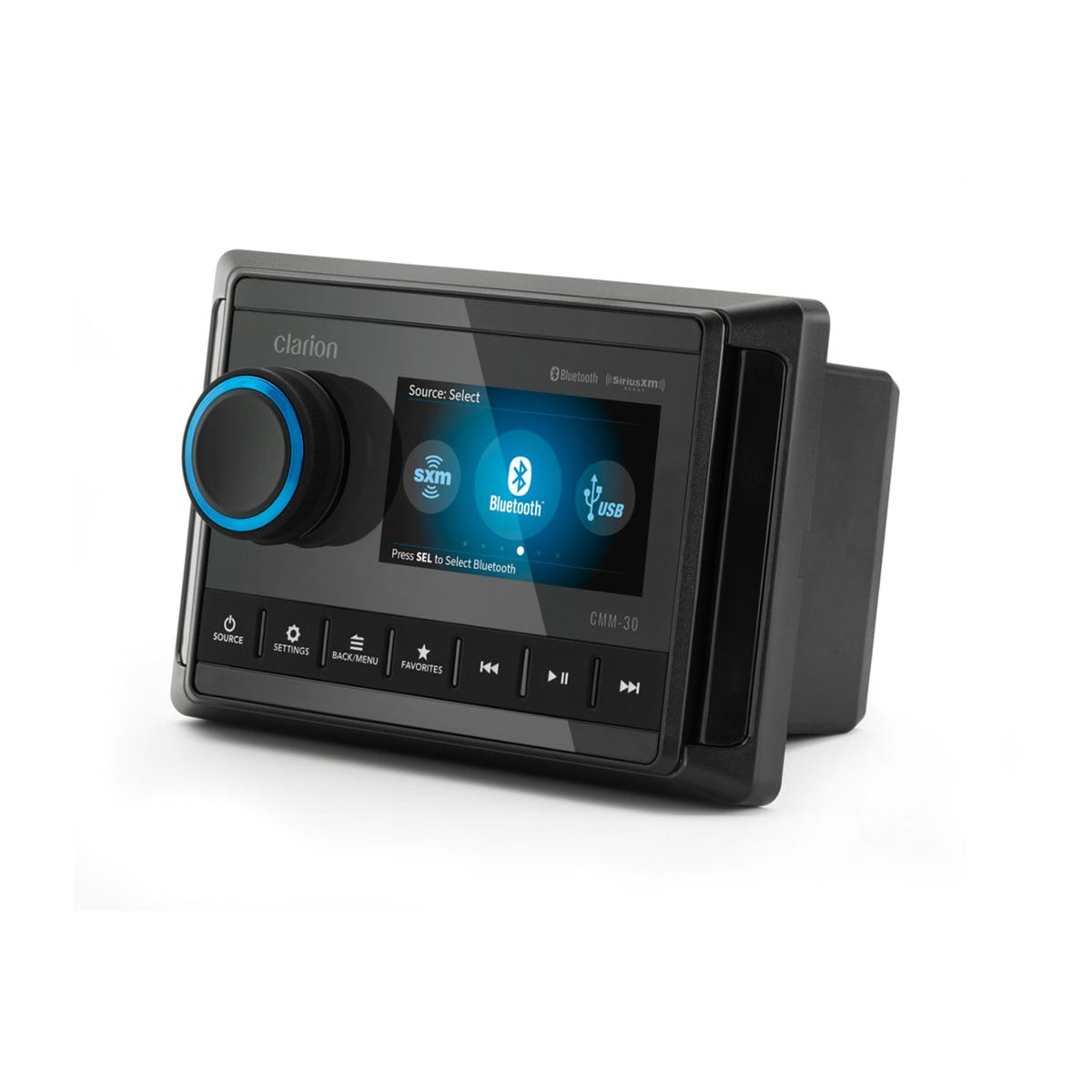 Clarion CMM-30 – värviekraaniga paadi stereo