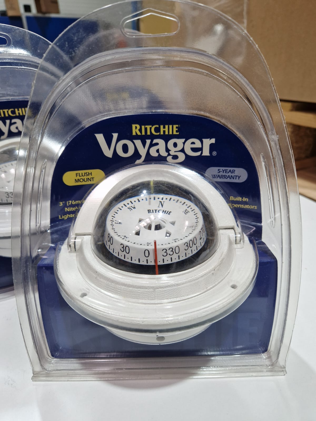 Plastimo/Voyager CombiDial F-83W süvistatav kompass