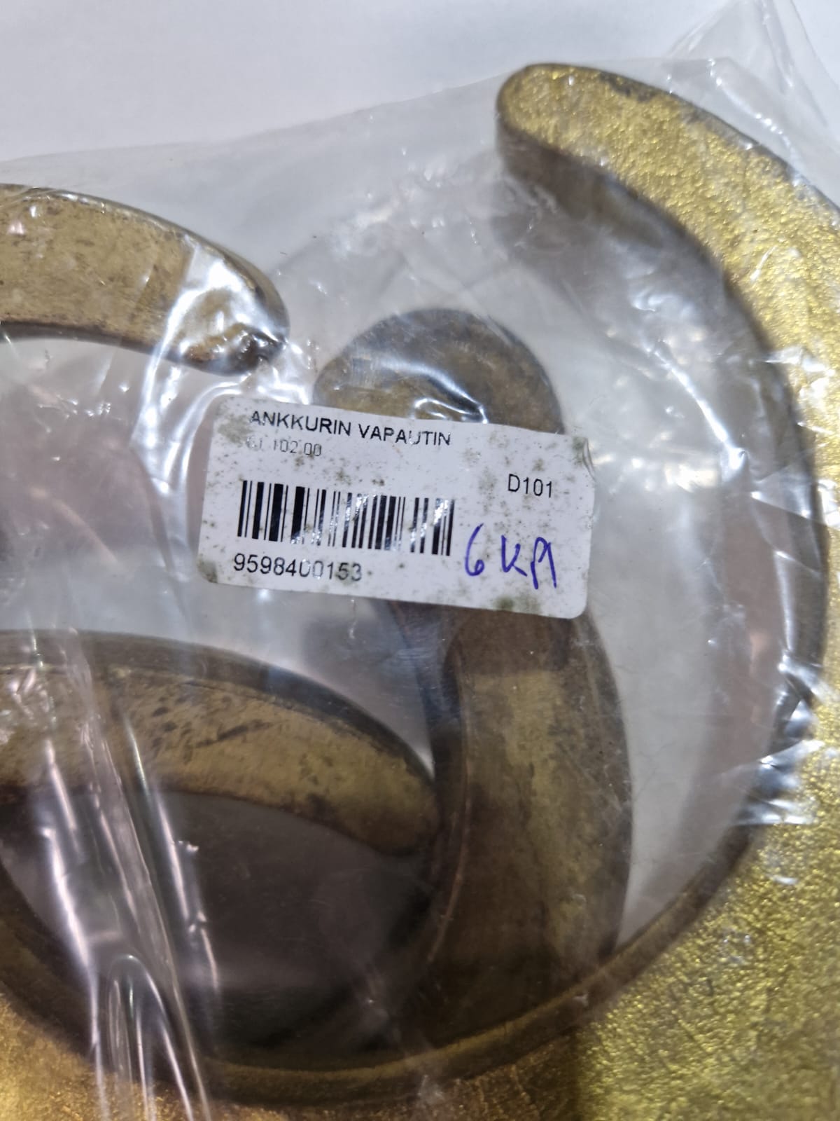 Messingust ankru tõstekonks