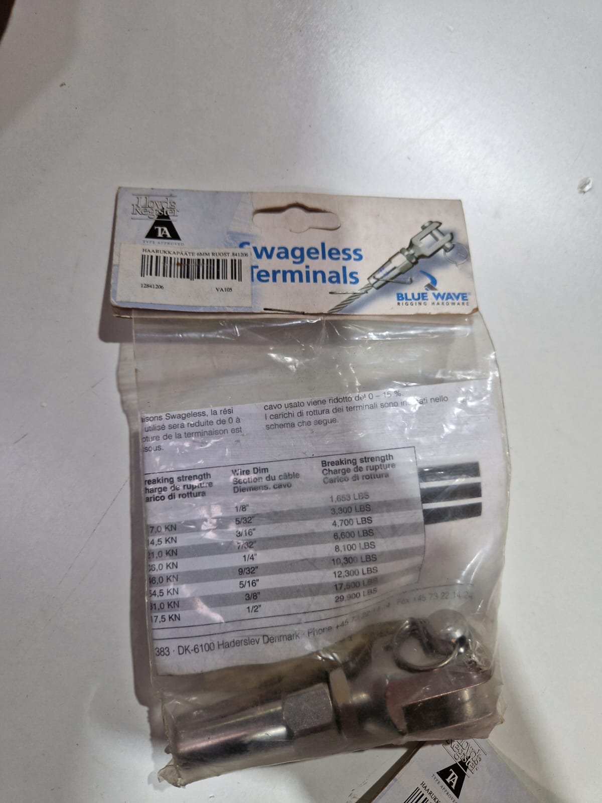 Bluewave Swageless vandiotsik