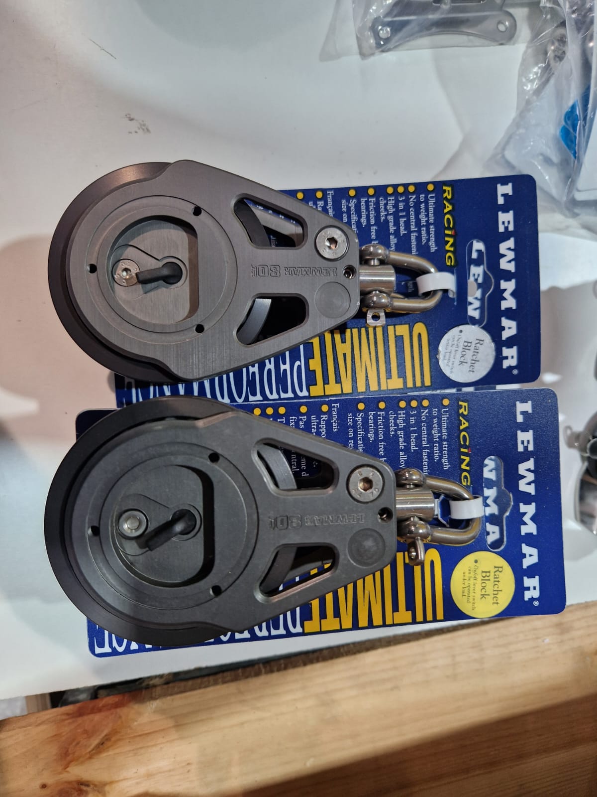 Lewmar 80 mm ratchet-plokk