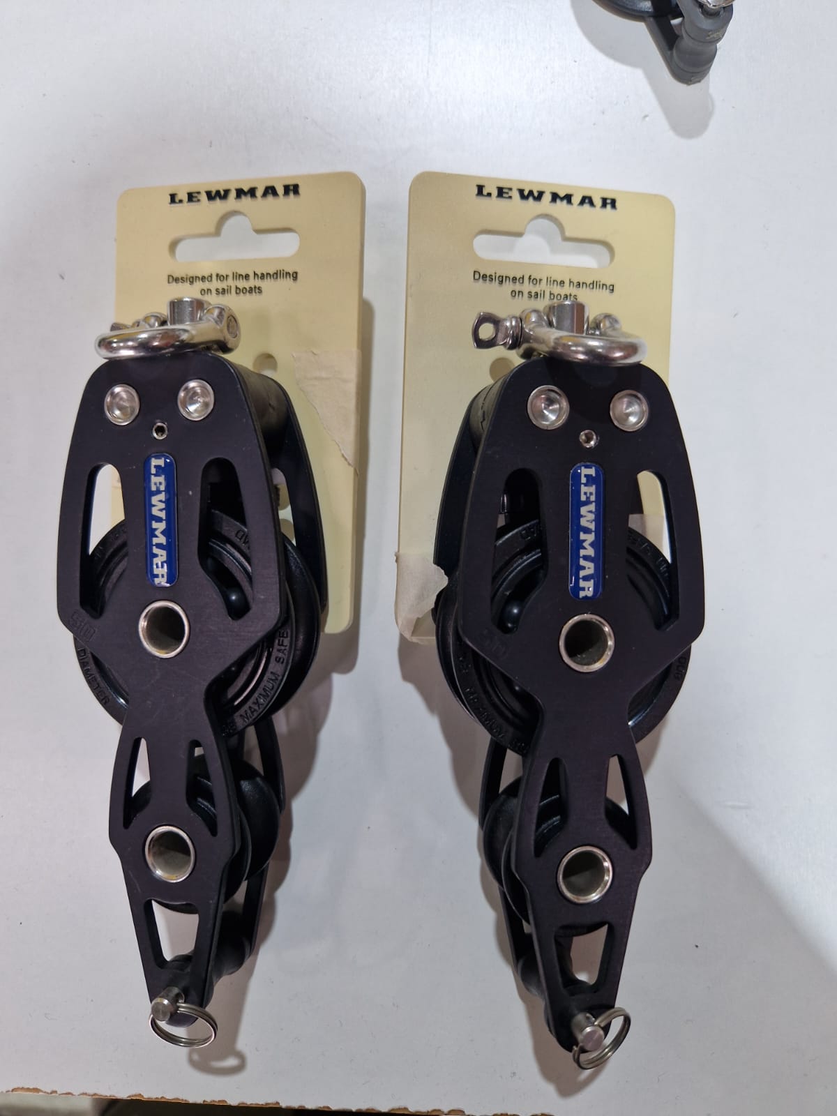 Lewmar HTX 50 mm fiddle plokk beketiga