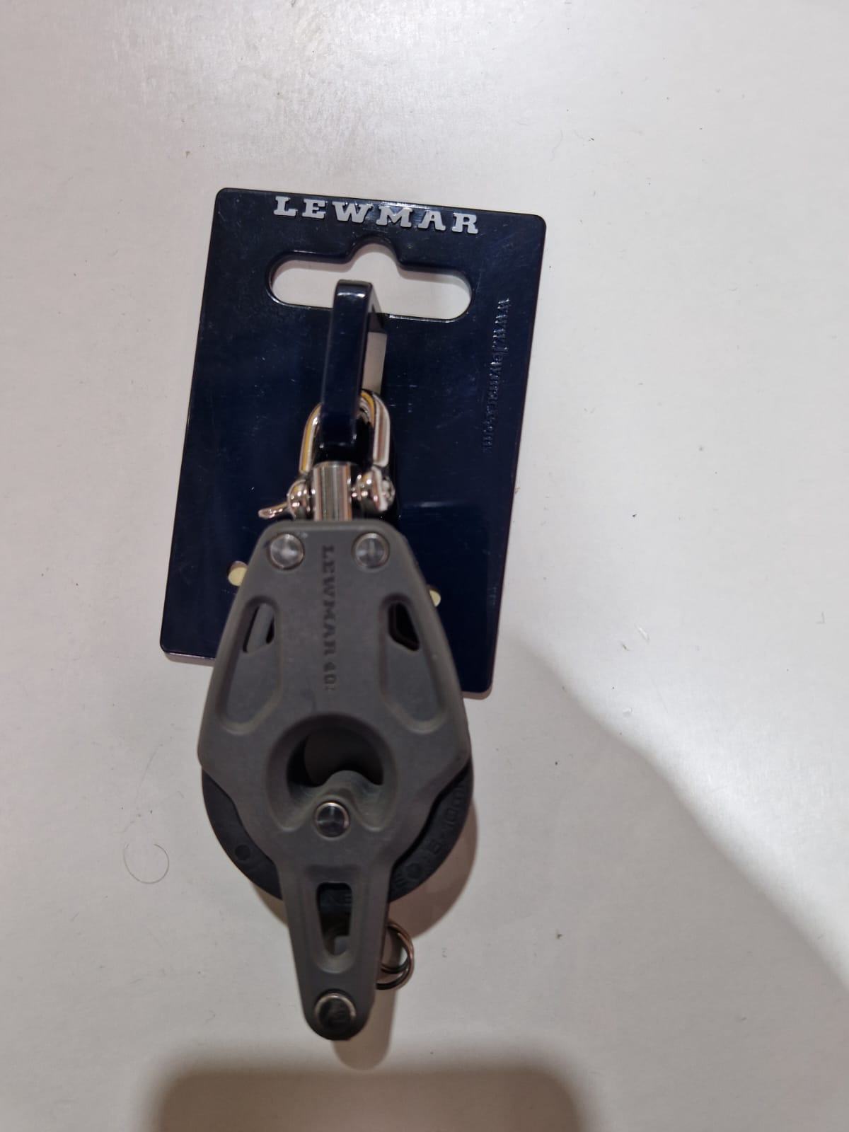 Lewmar 40 mm SC üksikplokk beketiga