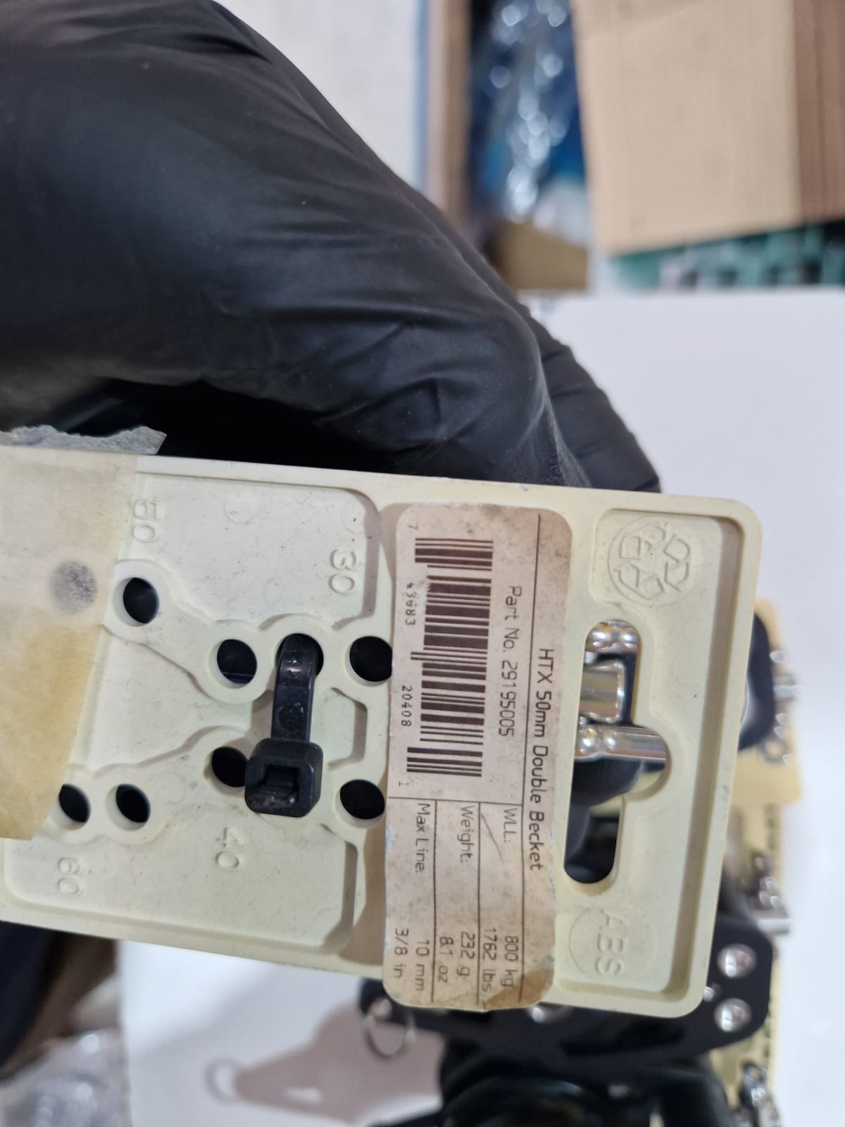 Lewmar HTX 50 mm topeltplokk beketiga