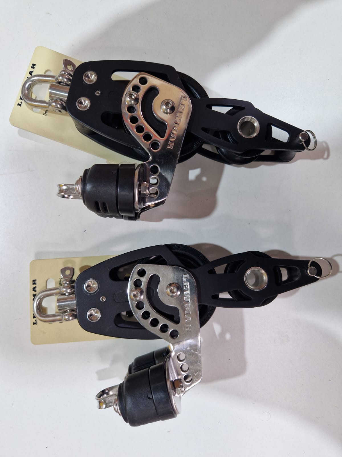 Lewmar HTX 60 mm fiddle plokk beketi ja cam'iga