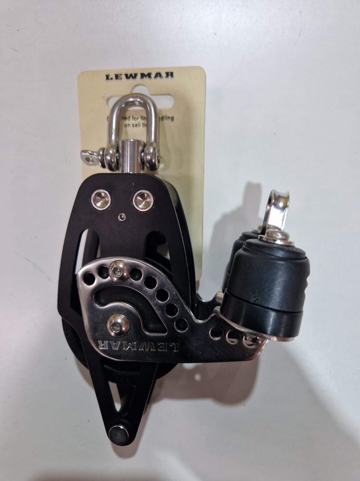 Lewmar HTX 60 mm topeltplokk beketiga
