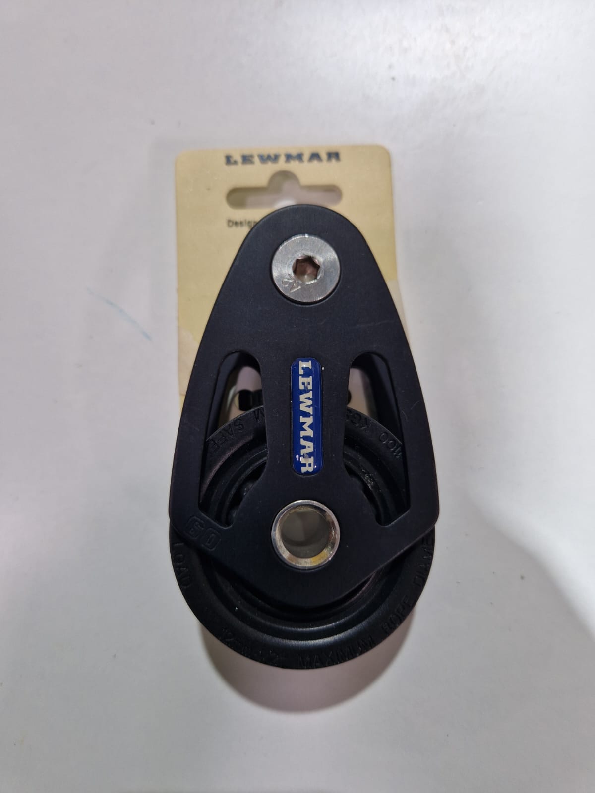 Lewmar HTX 60 mm web üksikplokk