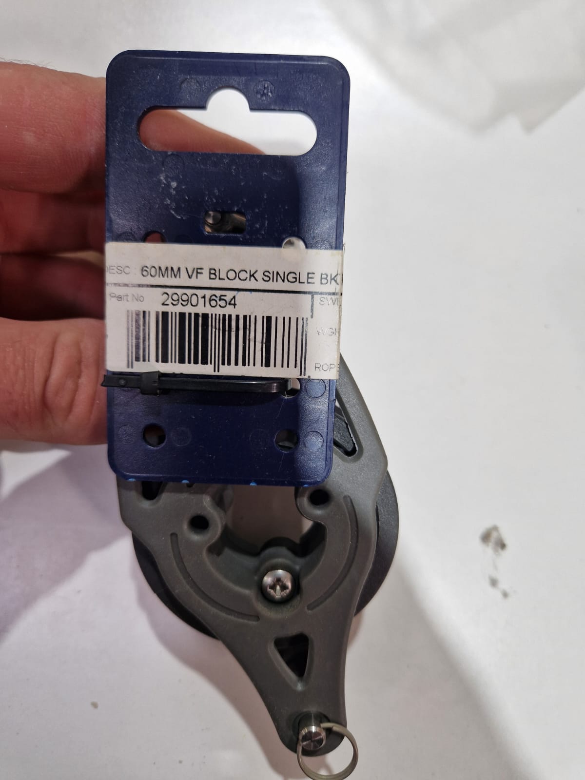 Lewmar 60 mm VF üksikplokk beketiga