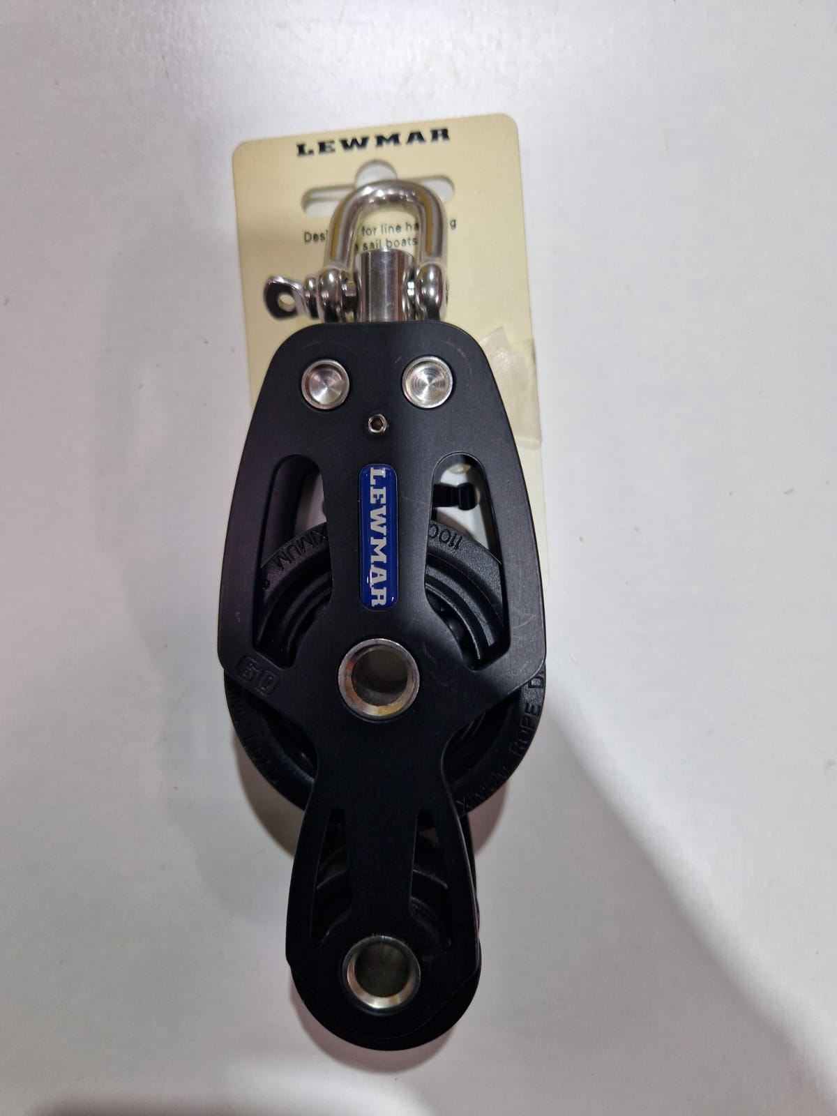 Lewmar HTX 60 mm fiddle plokk
