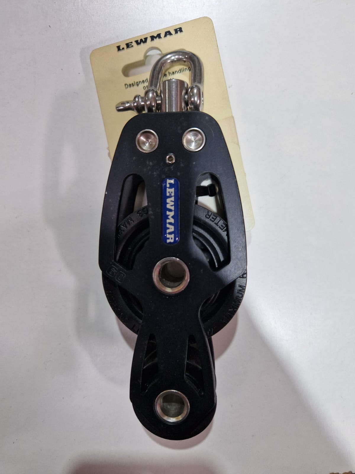 Lewmar HTX 60 mm fiddle plokk