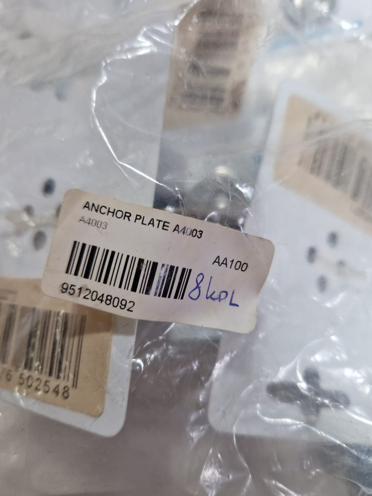 Allen A4003 roostevaba ankruplaat