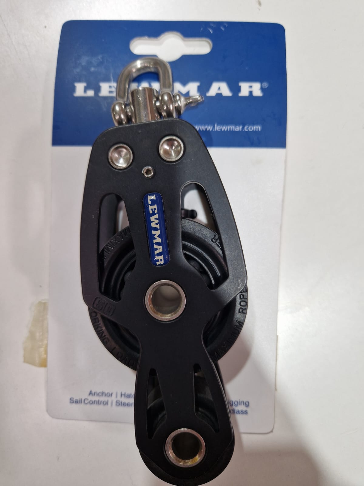 Lewmar HTX 50 mm fiddle plokk