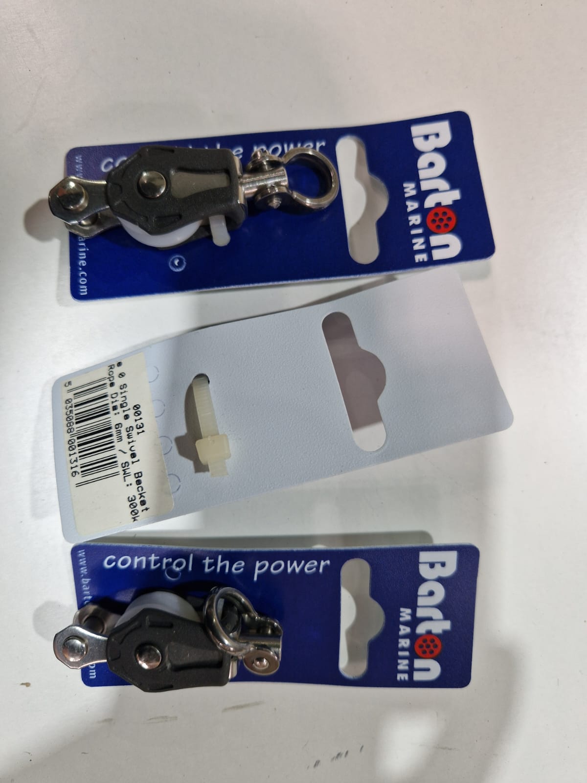 Barton Size 0 pöörlev üksikplokk beketiga