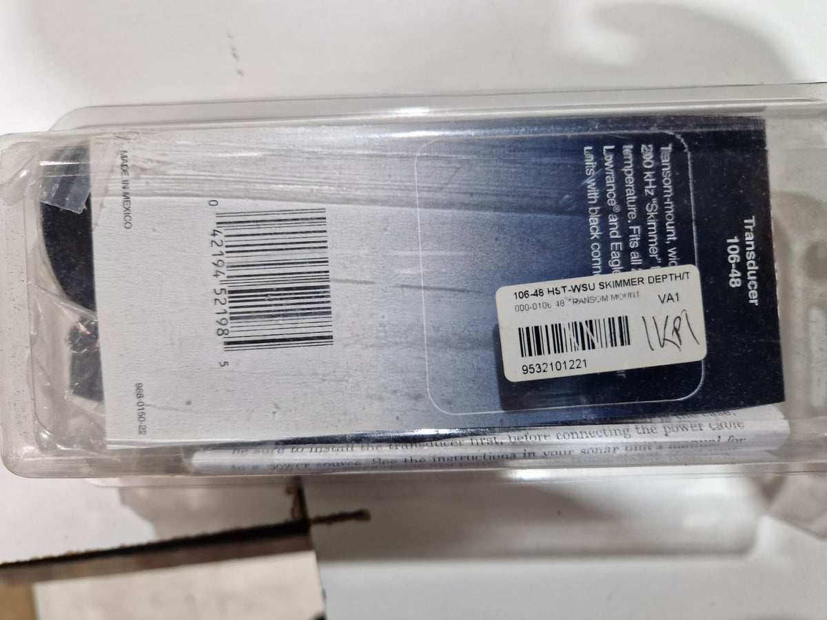 HST-WSU 83/200 kHz skimmer-andur temperatuuriga