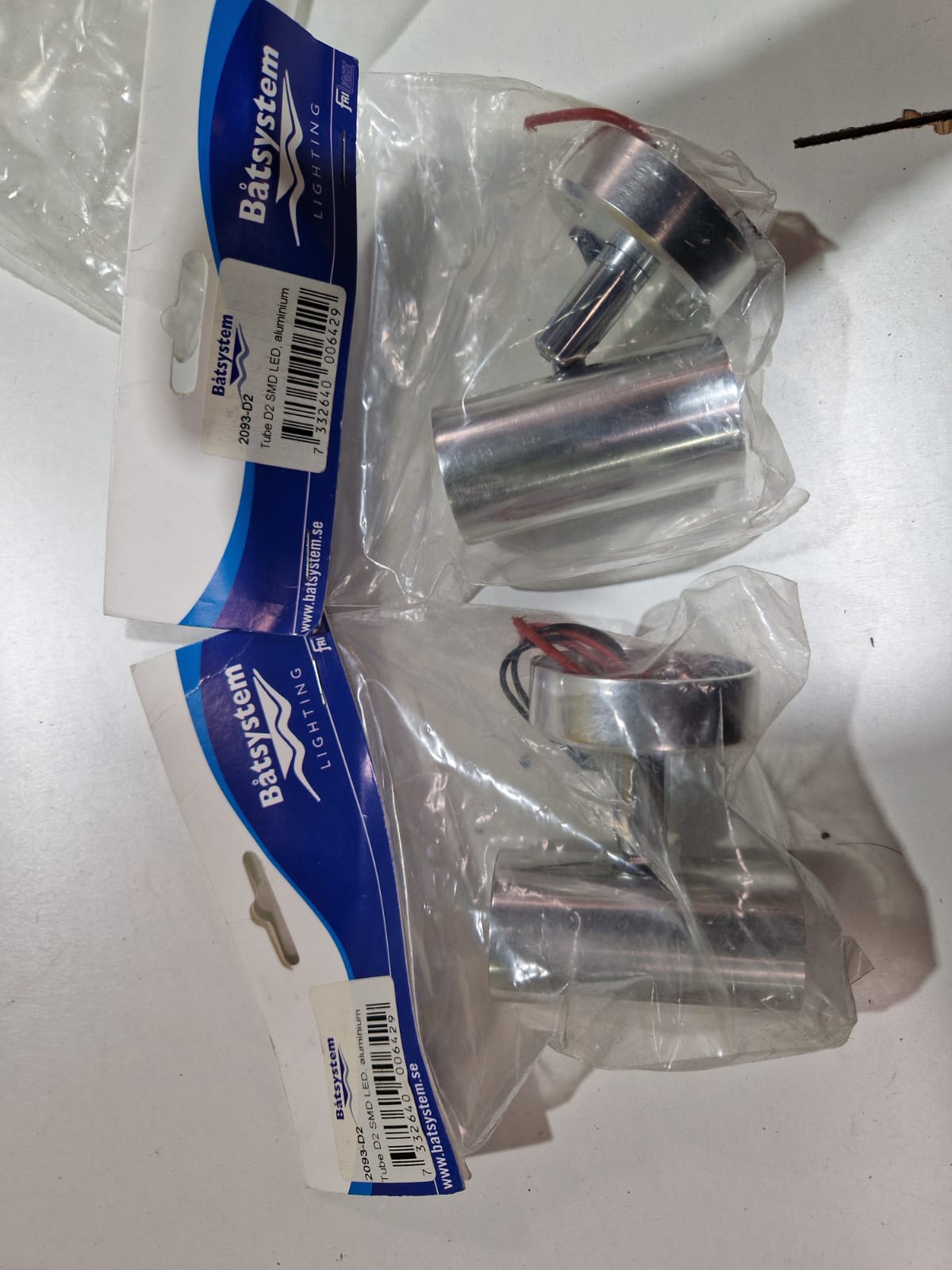 Båtsystem Tube D2 SMD LED valgusti, alumiinium