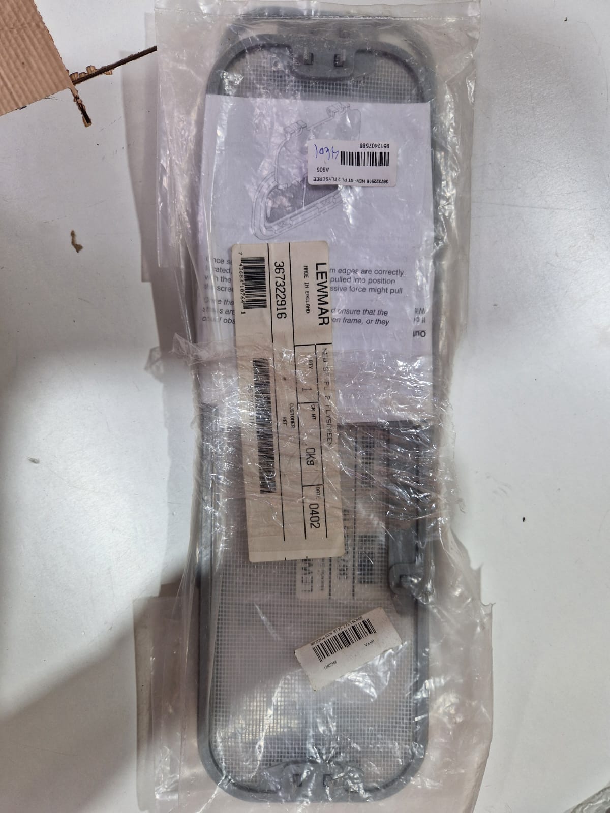 Lewmar Standard Port suurus 2 sääsevõrk 367322936