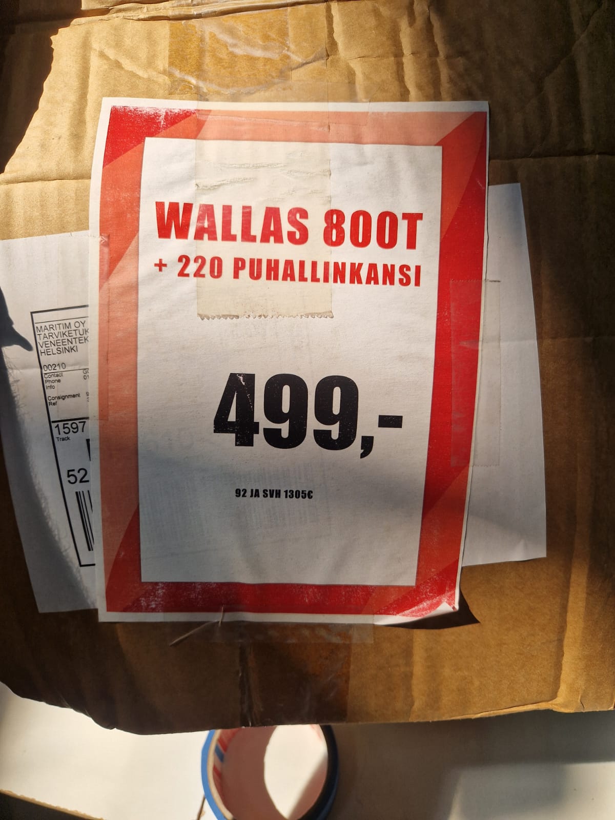 Wallas 800T petrooleumipliit