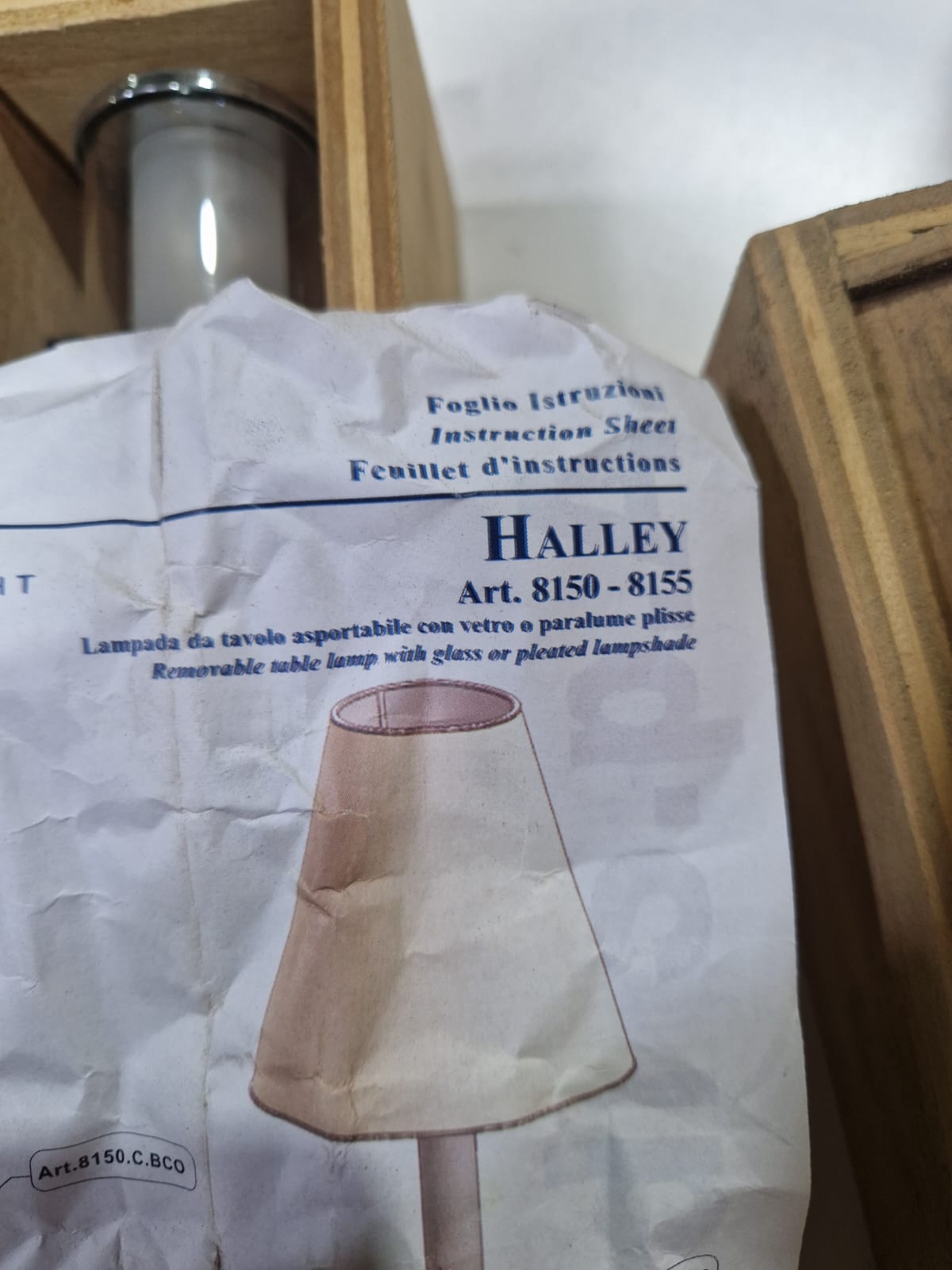 Halley Art 8150–8155 lamp