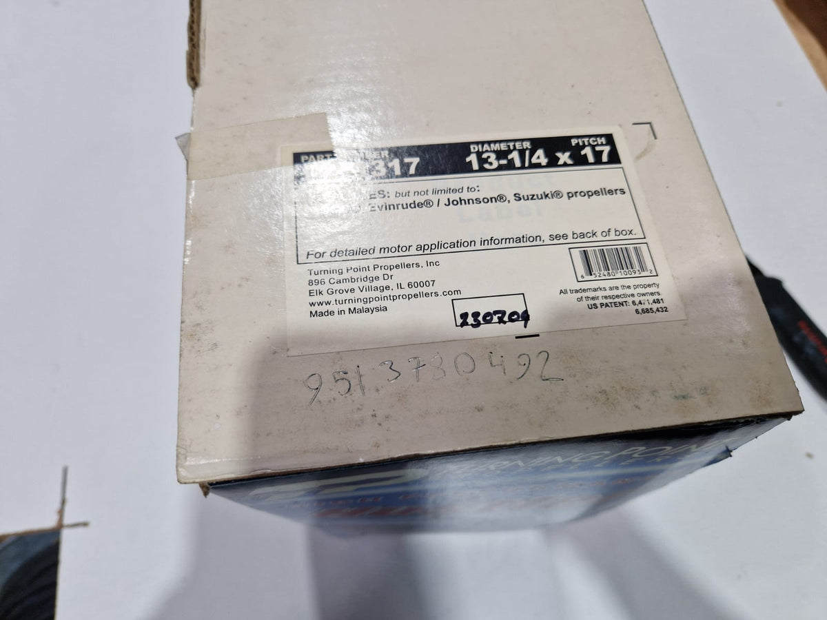 Turning Point H21317 alumiiniumpropeller 17"