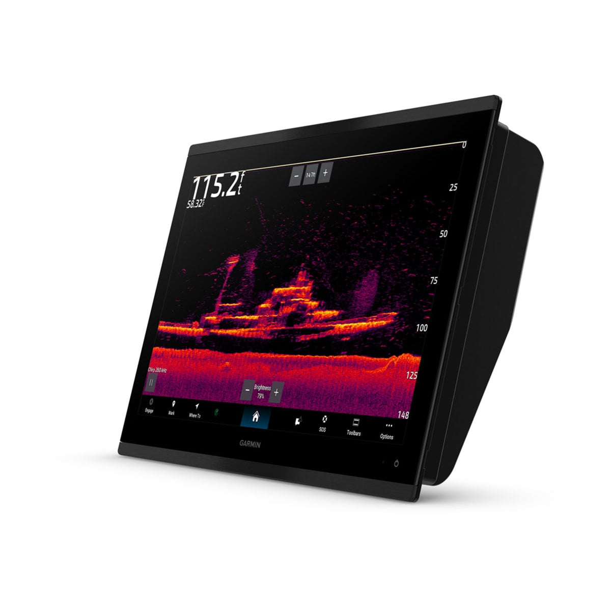 Garmin GPSMAP 9017xsv – 17" premium-kaardiplotter kajaloodiga