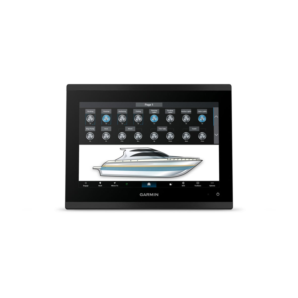 Garmin GPSMAP 9010xsv – 10" premium-kaardiplotter kajaloodiga