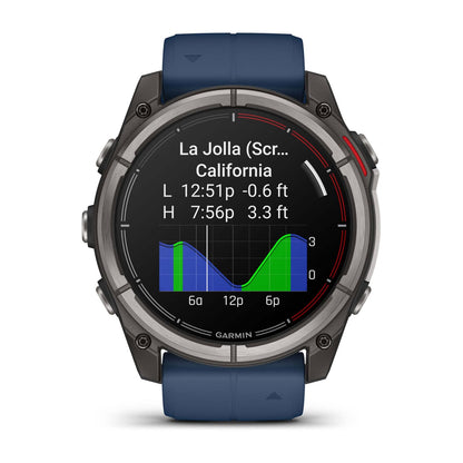 Garmin quatix 8 – 51 mm, AMOLED meresõidu nutikell