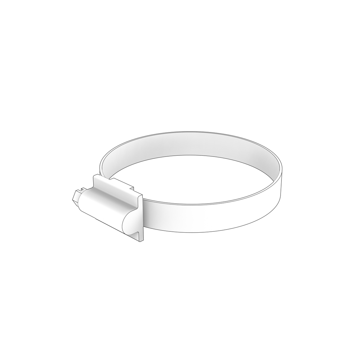 Volvo Penta roostevaba voolikuklamber (filtrile 21298806/23226380) – 961673