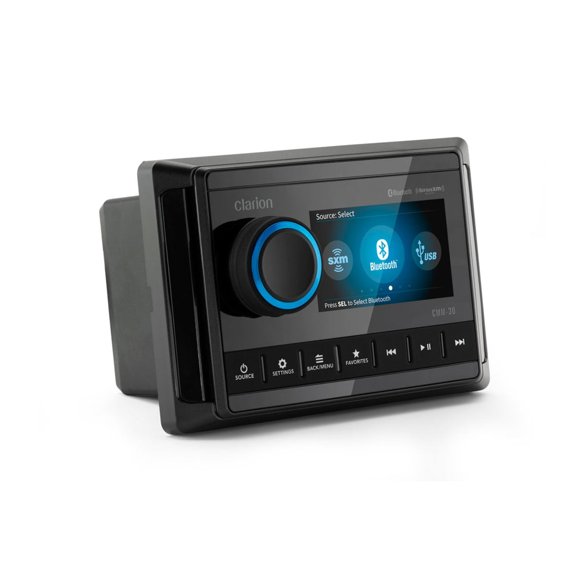 Clarion CMM-30 – värviekraaniga paadi stereo
